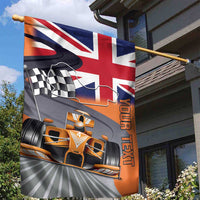 Personalised British Norris Garden Flag 2025 Champion Australia GP