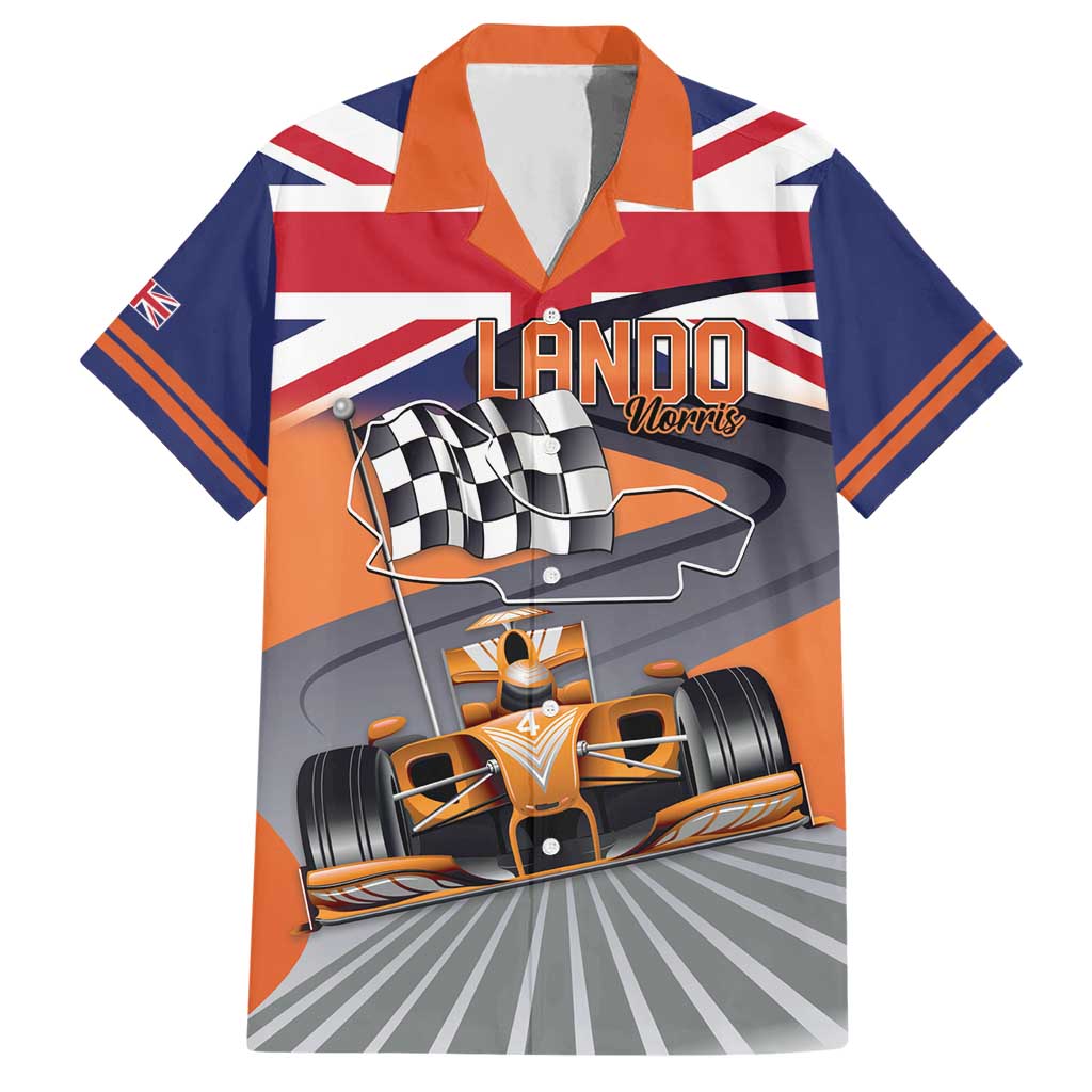 Personalised British Norris Hawaiian Shirt 2025 Champion Australia GP