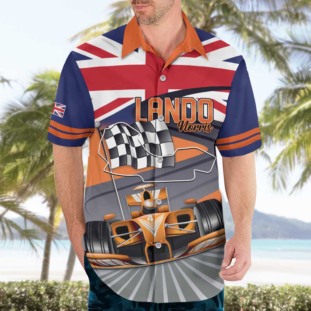 Personalised British Norris Hawaiian Shirt 2025 Champion Australia GP