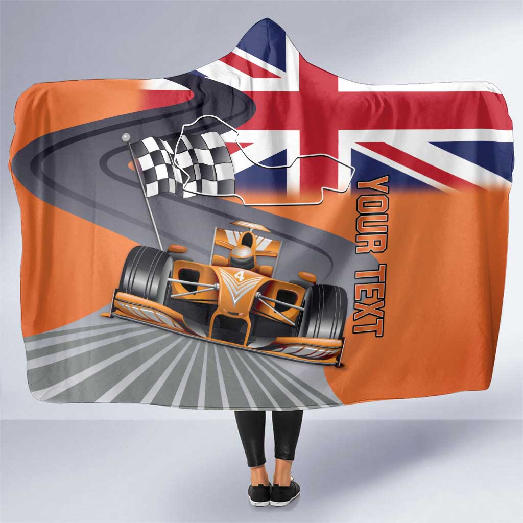 Personalised British Norris Hooded Blanket 2025 Champion Australia GP