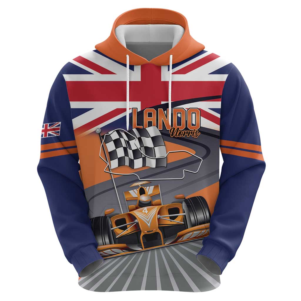 Personalised British Norris Hoodie 2025 Champion Australia GP