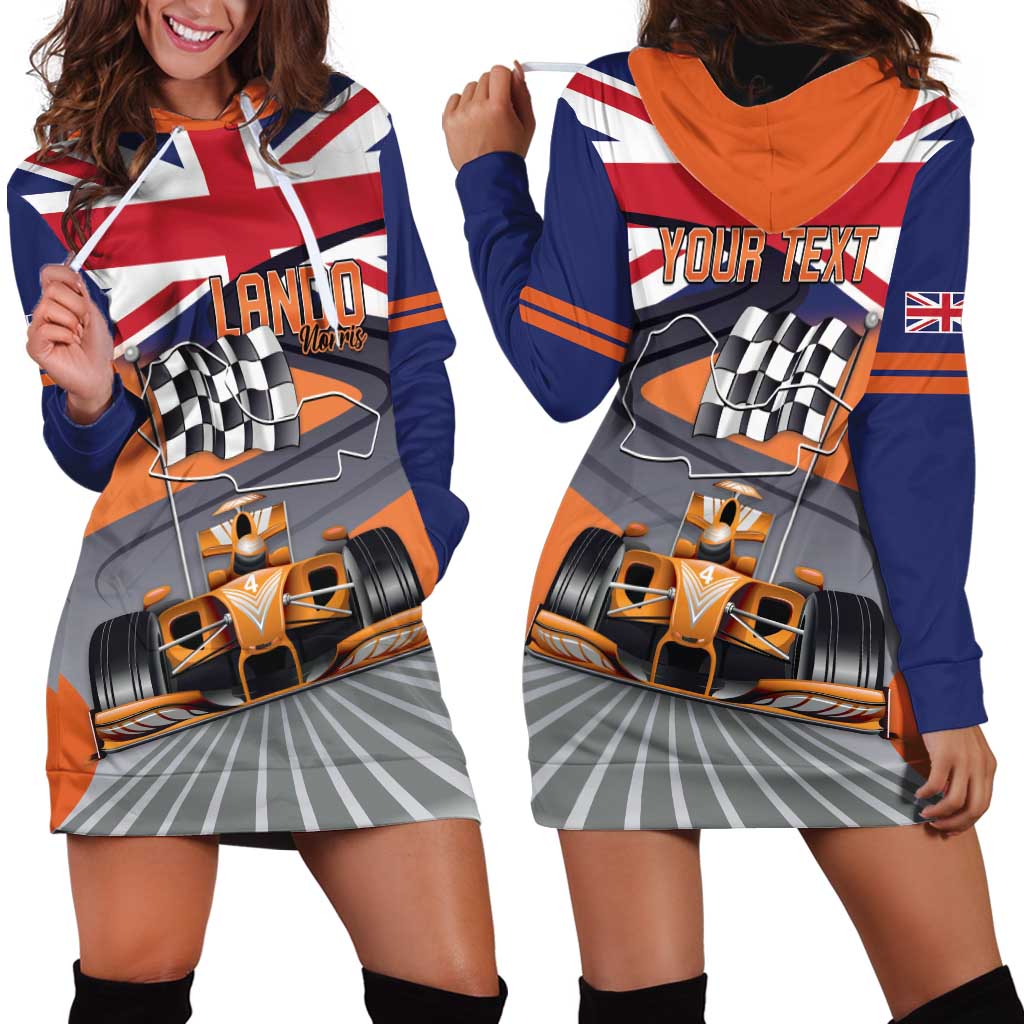 Personalised British Norris Hoodie Dress 2025 Champion Australia GP