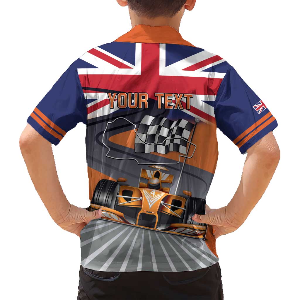 Personalised British Norris Kid Hawaiian Shirt 2025 Champion Australia GP