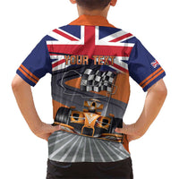 Personalised British Norris Kid Hawaiian Shirt 2025 Champion Australia GP