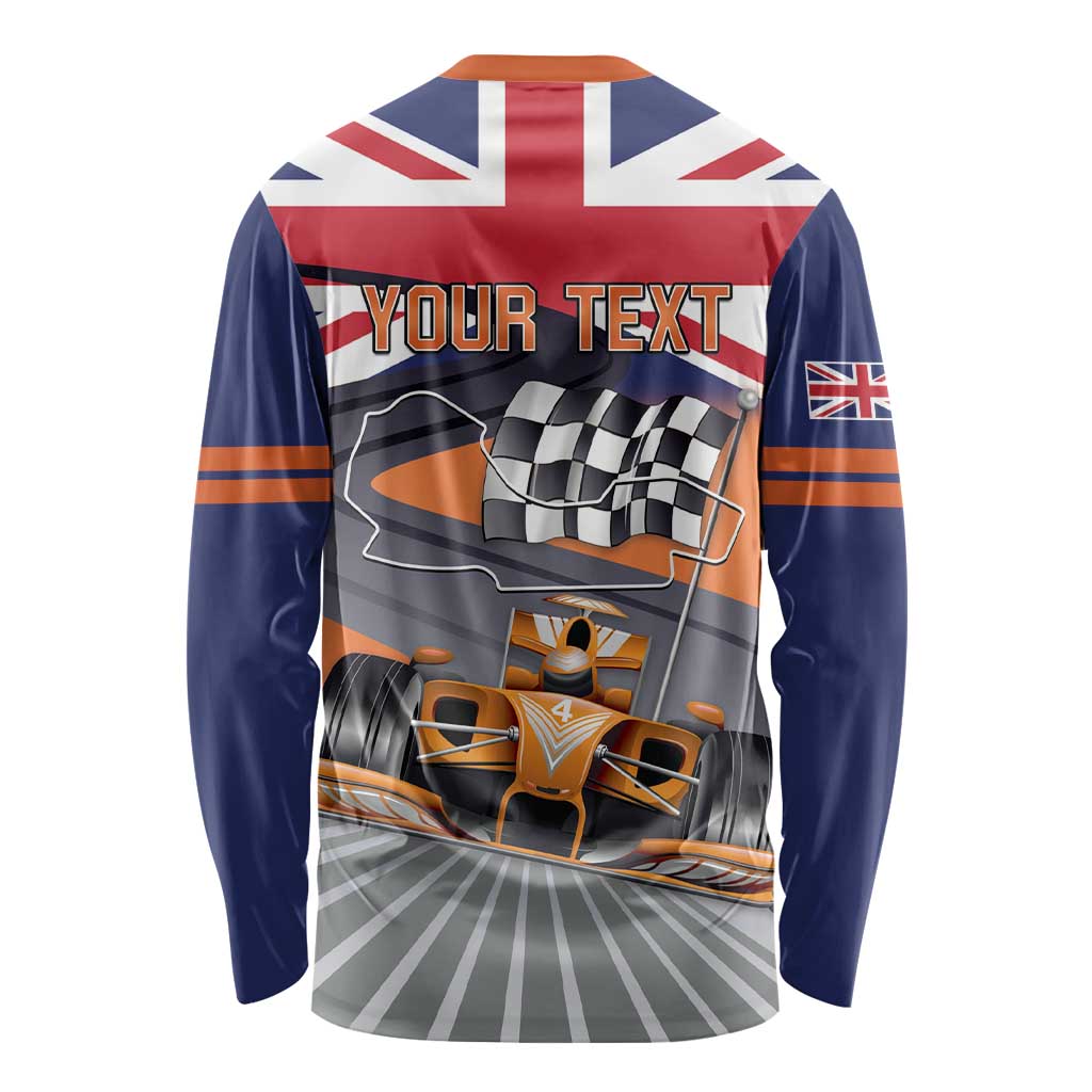 Personalised British Norris Long Sleeve Shirt 2025 Champion Australia GP
