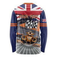 Personalised British Norris Long Sleeve Shirt 2025 Champion Australia GP