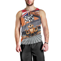 Personalised British Norris Men Tank Top 2025 Champion Australia GP