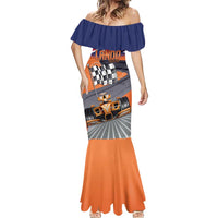 Personalised British Norris Mermaid Dress 2025 Champion Australia GP