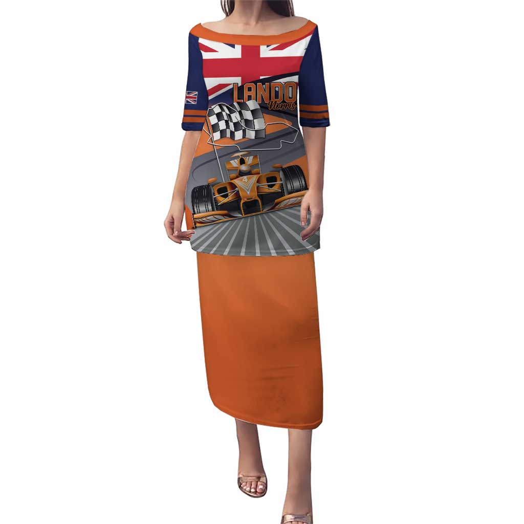 Personalised British Norris Puletasi 2025 Champion Australia GP