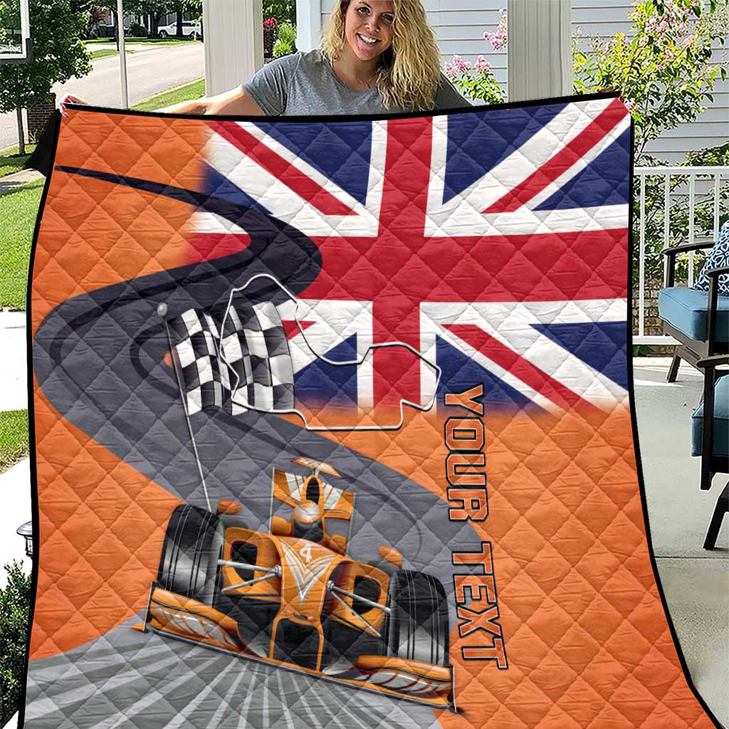 Personalised British Norris Quilt 2025 Champion Australia GP