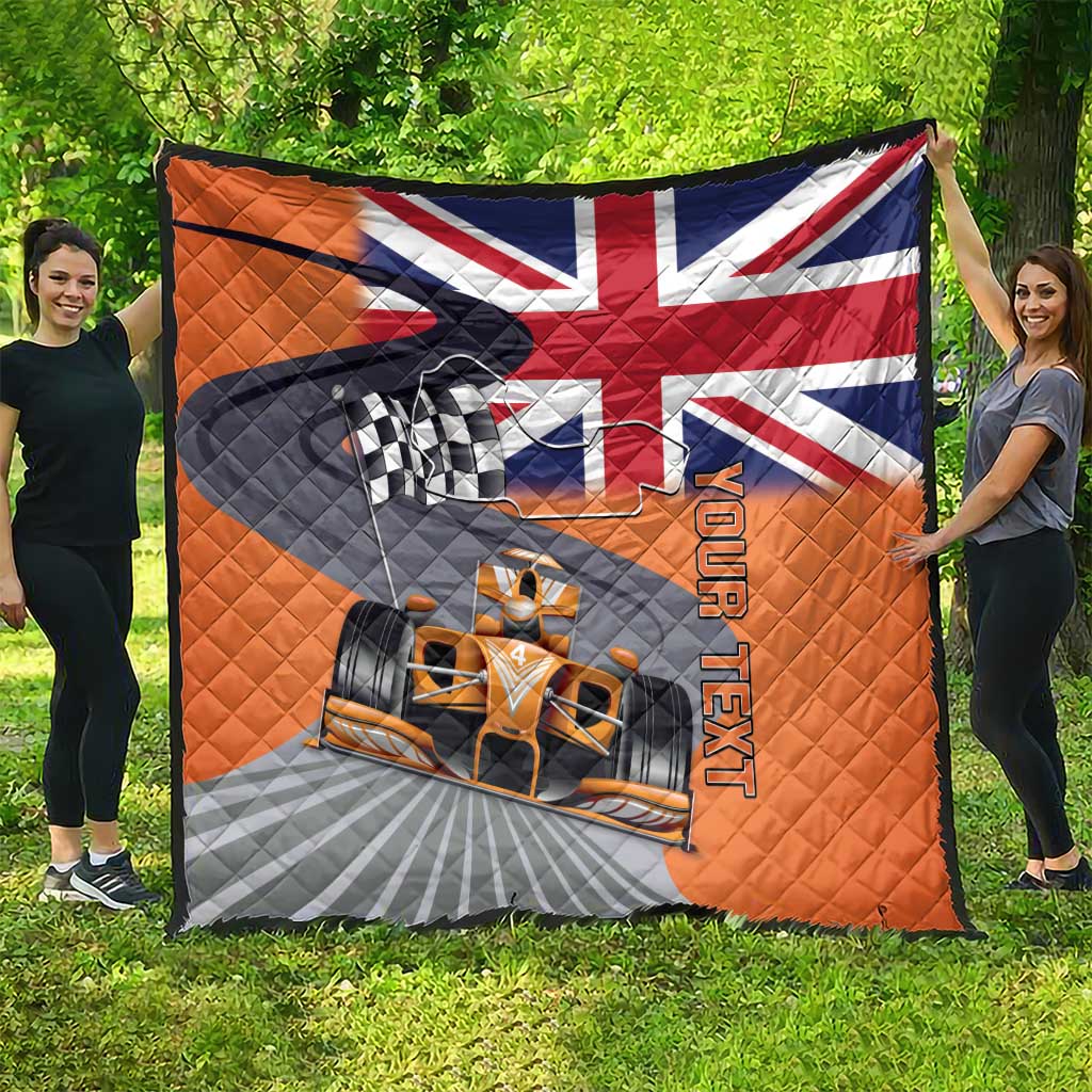 Personalised British Norris Quilt 2025 Champion Australia GP