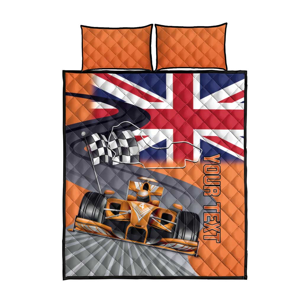 Personalised British Norris Quilt Bed Set 2025 Champion Australia GP