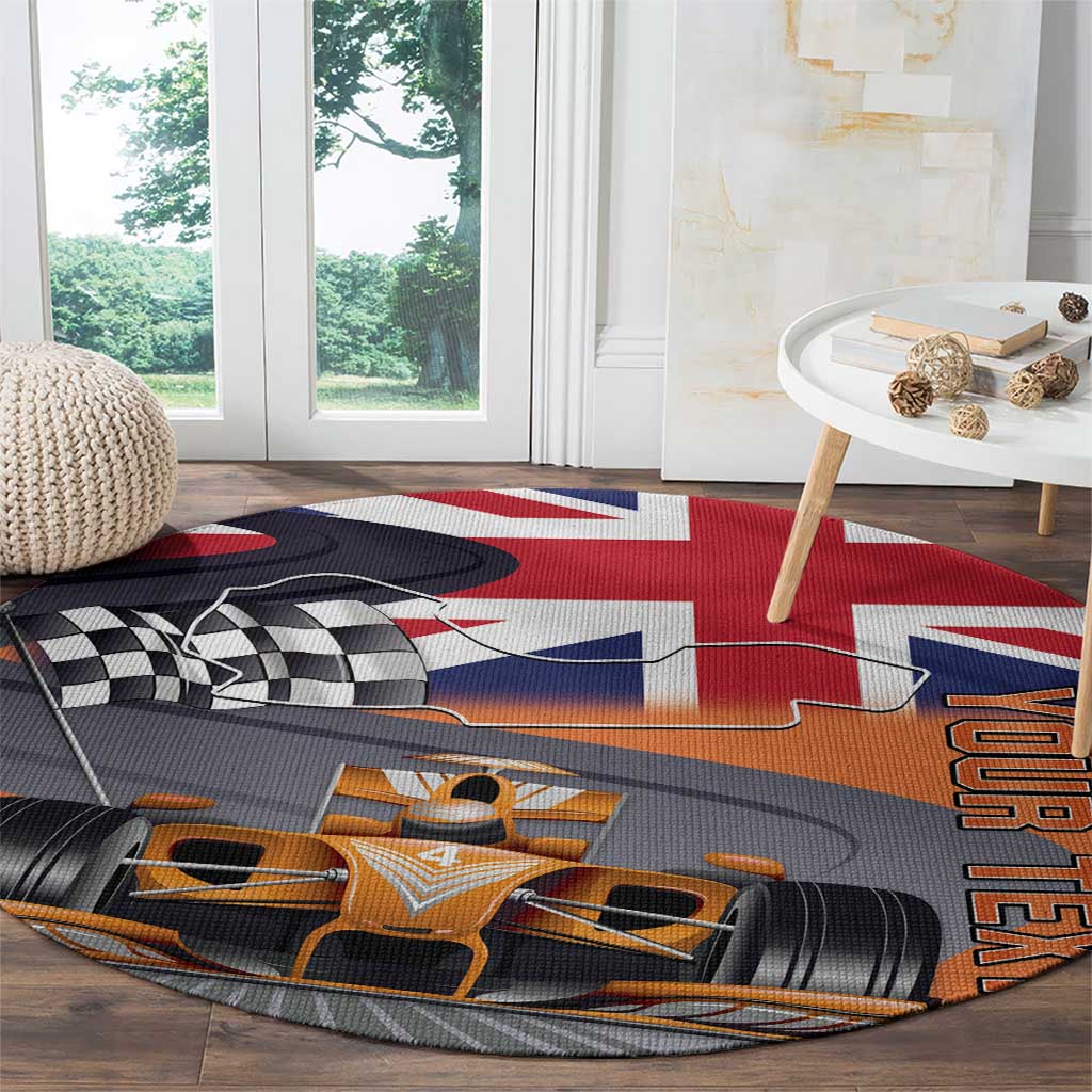 Personalised British Norris Round Carpet 2025 Champion Australia GP