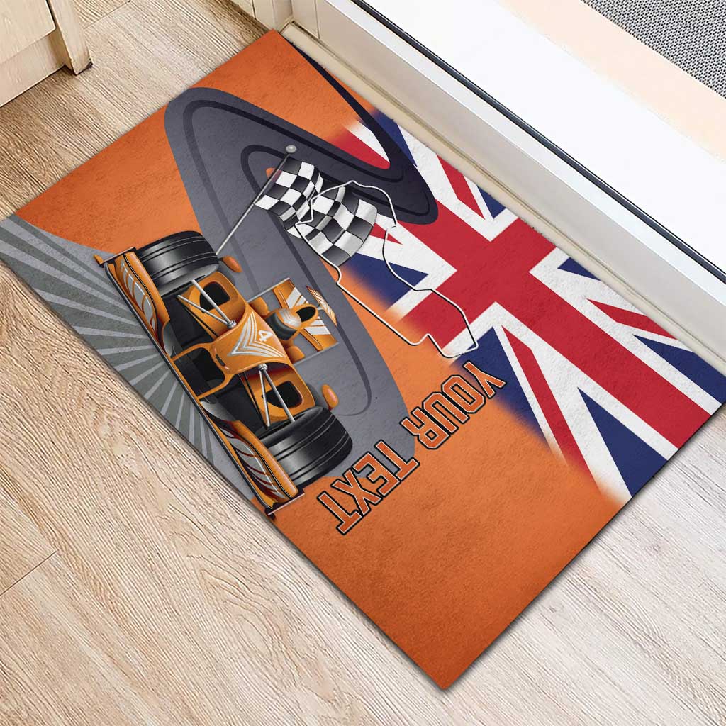 Personalised British Norris Rubber Doormat 2025 Champion Australia GP