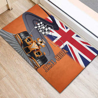 Personalised British Norris Rubber Doormat 2025 Champion Australia GP