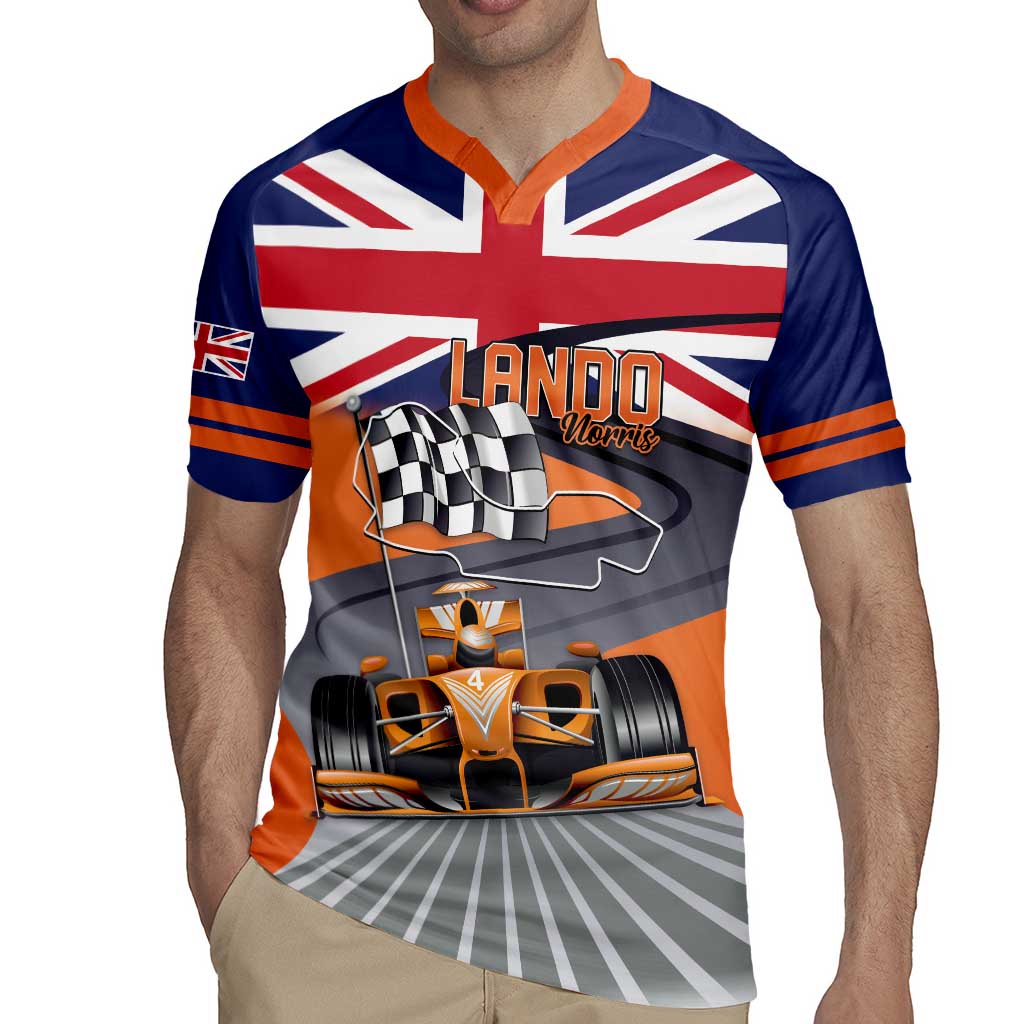 Personalised British Norris Rugby Jersey 2025 Champion Australia GP