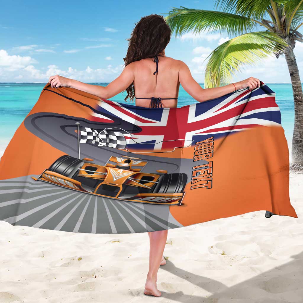 Personalised British Norris Sarong 2025 Champion Australia GP