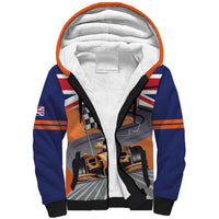 Personalised British Norris Sherpa Hoodie 2025 Champion Australia GP