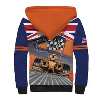 Personalised British Norris Sherpa Hoodie 2025 Champion Australia GP