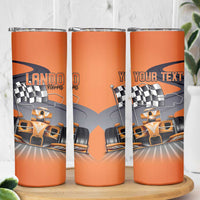 Personalised British Norris Skinny Tumbler 2025 Champion Australia GP