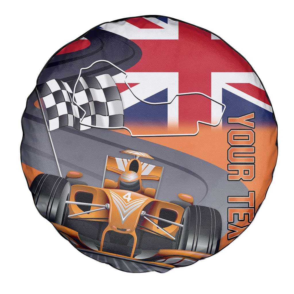 Personalised British Norris Spare Tire Cover 2025 Champion Australia GP