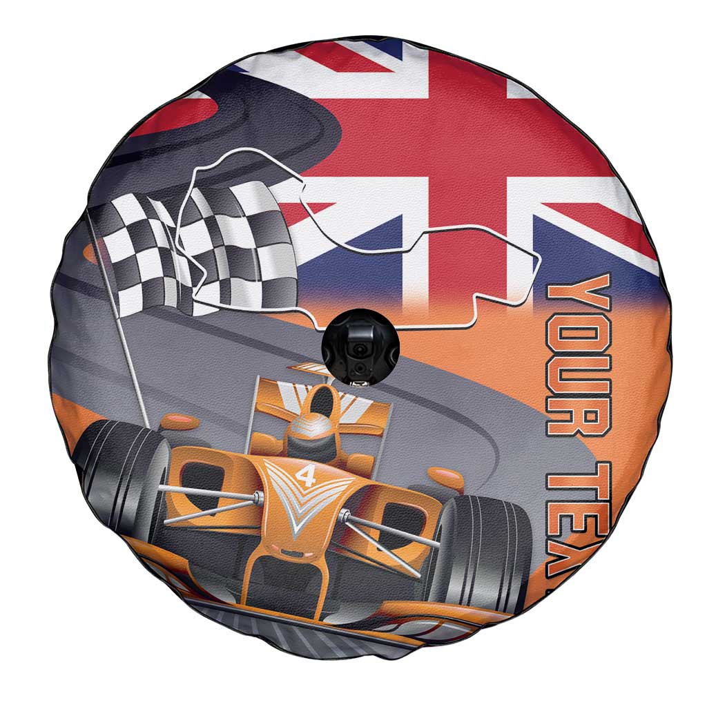 Personalised British Norris Spare Tire Cover 2025 Champion Australia GP