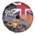Personalised British Norris Spare Tire Cover 2025 Champion Australia GP