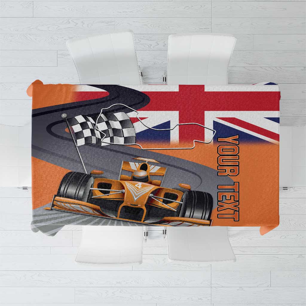 Personalised British Norris Tablecloth 2025 Champion Australia GP