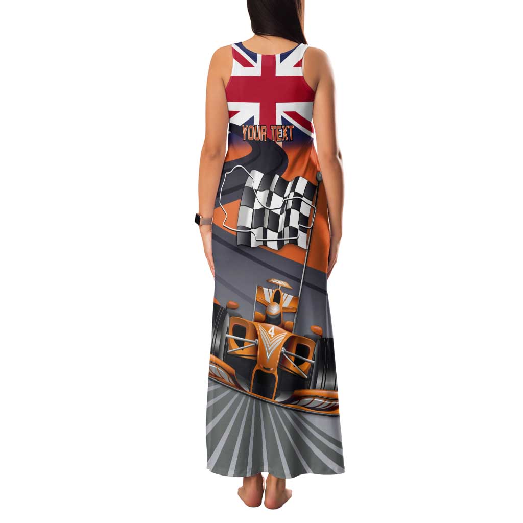 Personalised British Norris Tank Maxi Dress 2025 Champion Australia GP