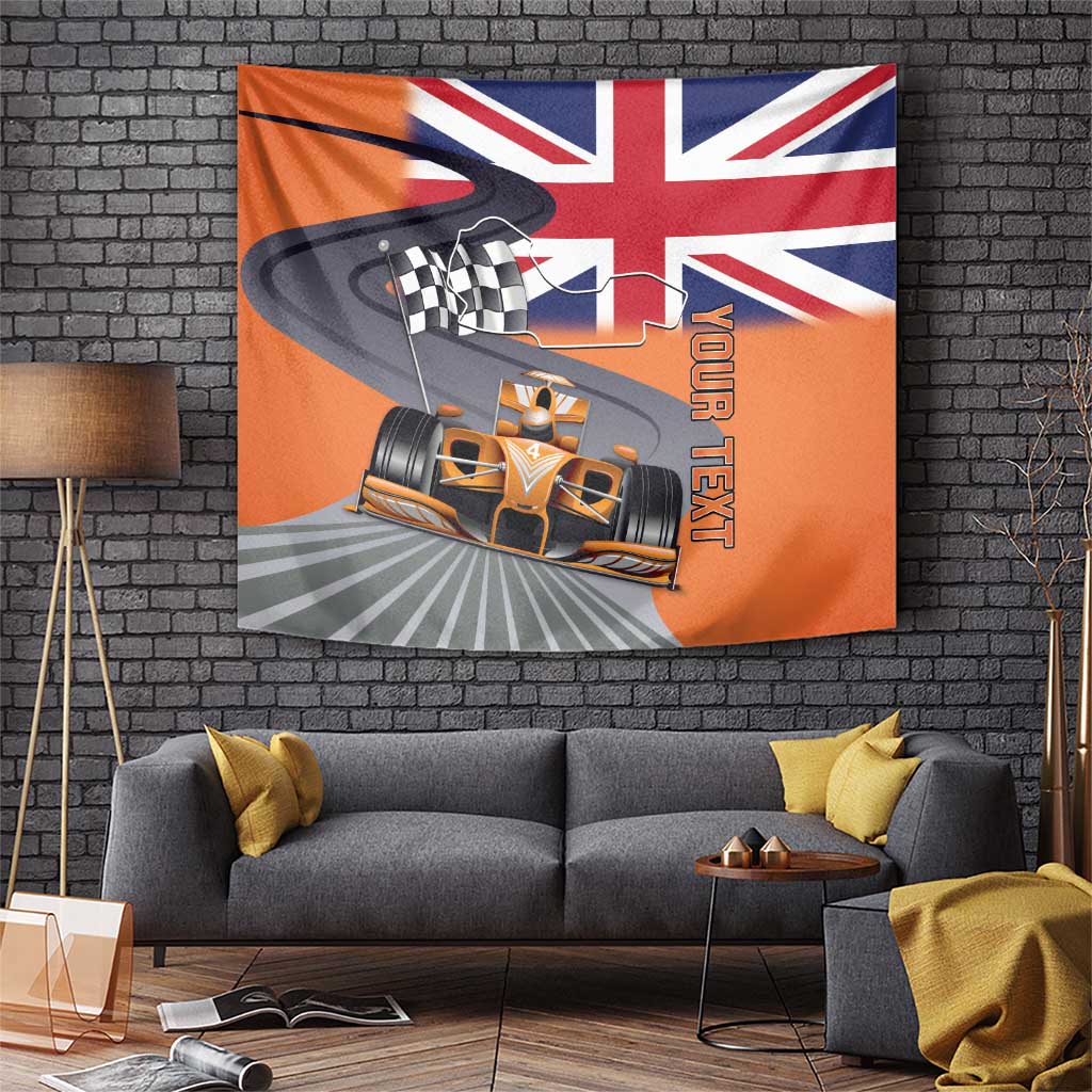 Personalised British Norris Tapestry 2025 Champion Australia GP