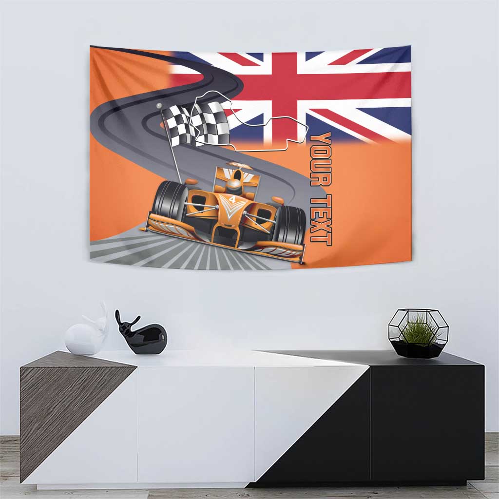 Personalised British Norris Tapestry 2025 Champion Australia GP