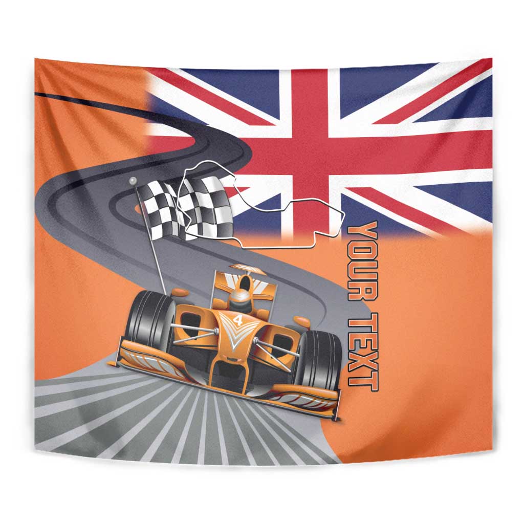 Personalised British Norris Tapestry 2025 Champion Australia GP