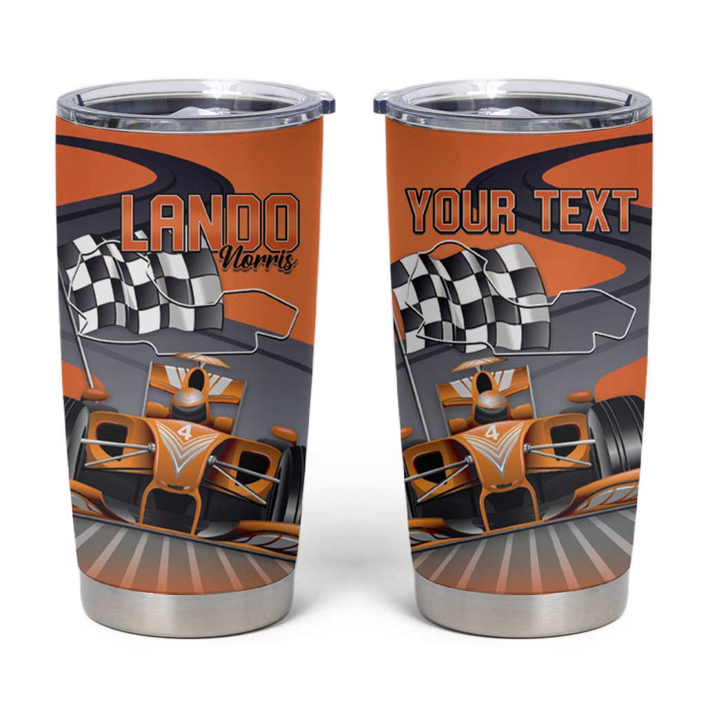 Personalised British Norris Tumbler Cup 2025 Champion Australia GP