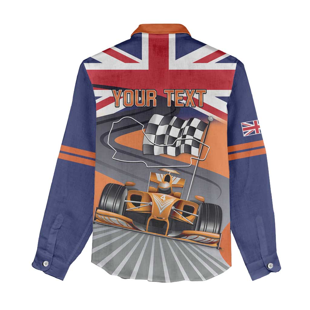 Personalised British Norris Women Casual Shirt 2025 Champion Australia GP