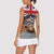 Personalised British Norris Women Sleeveless Polo Shirt 2025 Champion Australia GP