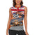 Personalised British Norris Women Sleeveless Polo Shirt 2025 Champion Australia GP