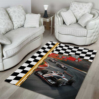 Racing Car 2025 Area Rug Born To Speed
