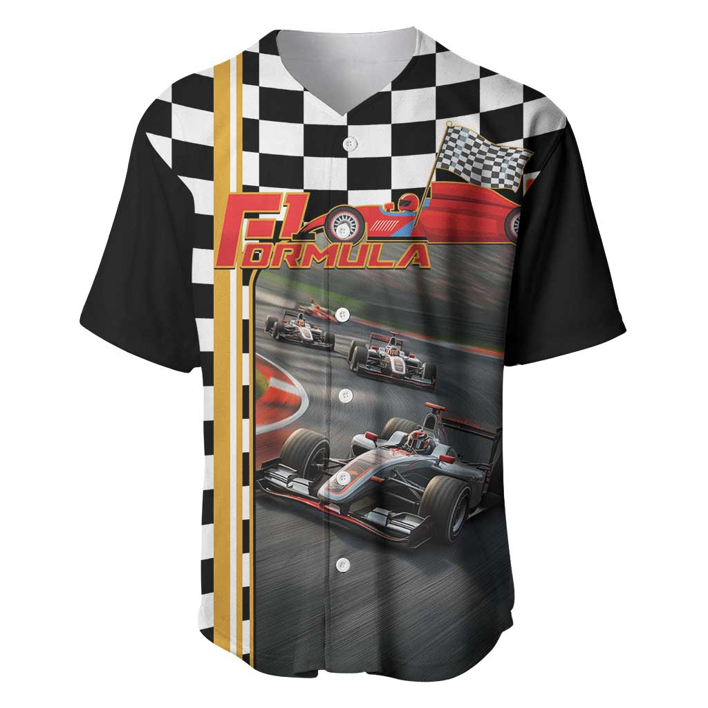 Racing Car 2025 Baseball Jersey Born To Speed