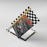 Racing Car 2025 Canvas Wall Art Born To Speed