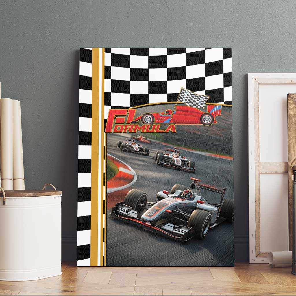 Racing Car 2025 Canvas Wall Art Born To Speed