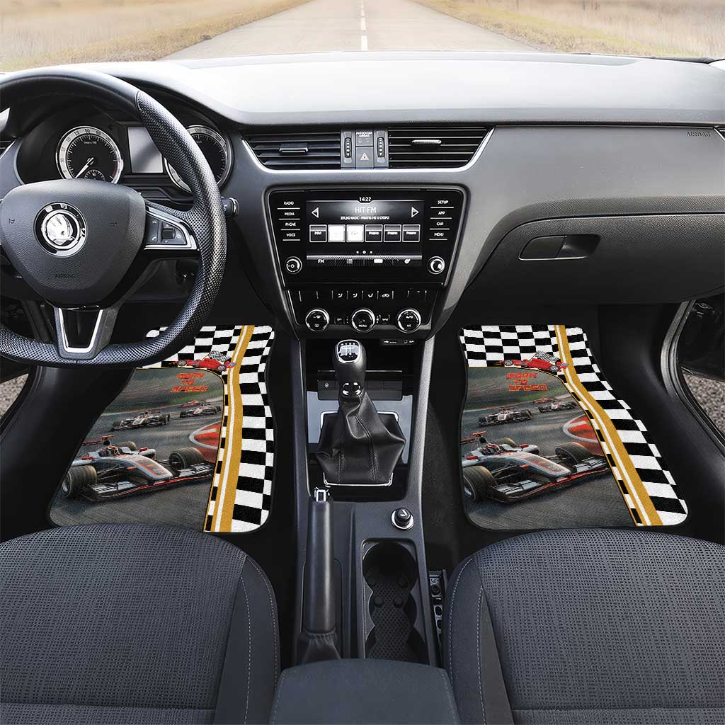 Racing Car 2025 Car Mats Born To Speed