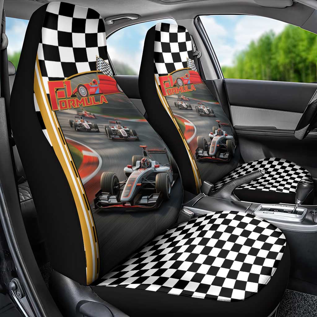 Racing Car 2025 Car Seat Cover Born To Speed
