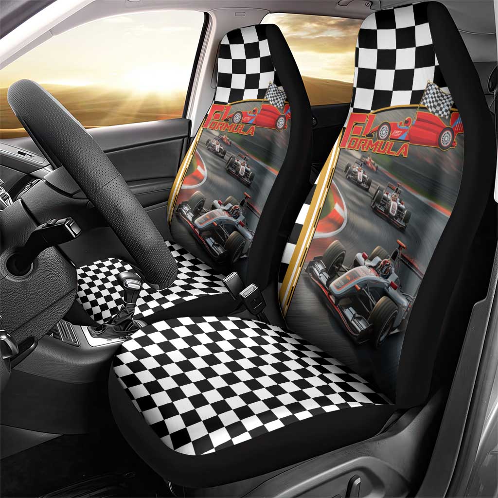 Racing Car 2025 Car Seat Cover Born To Speed