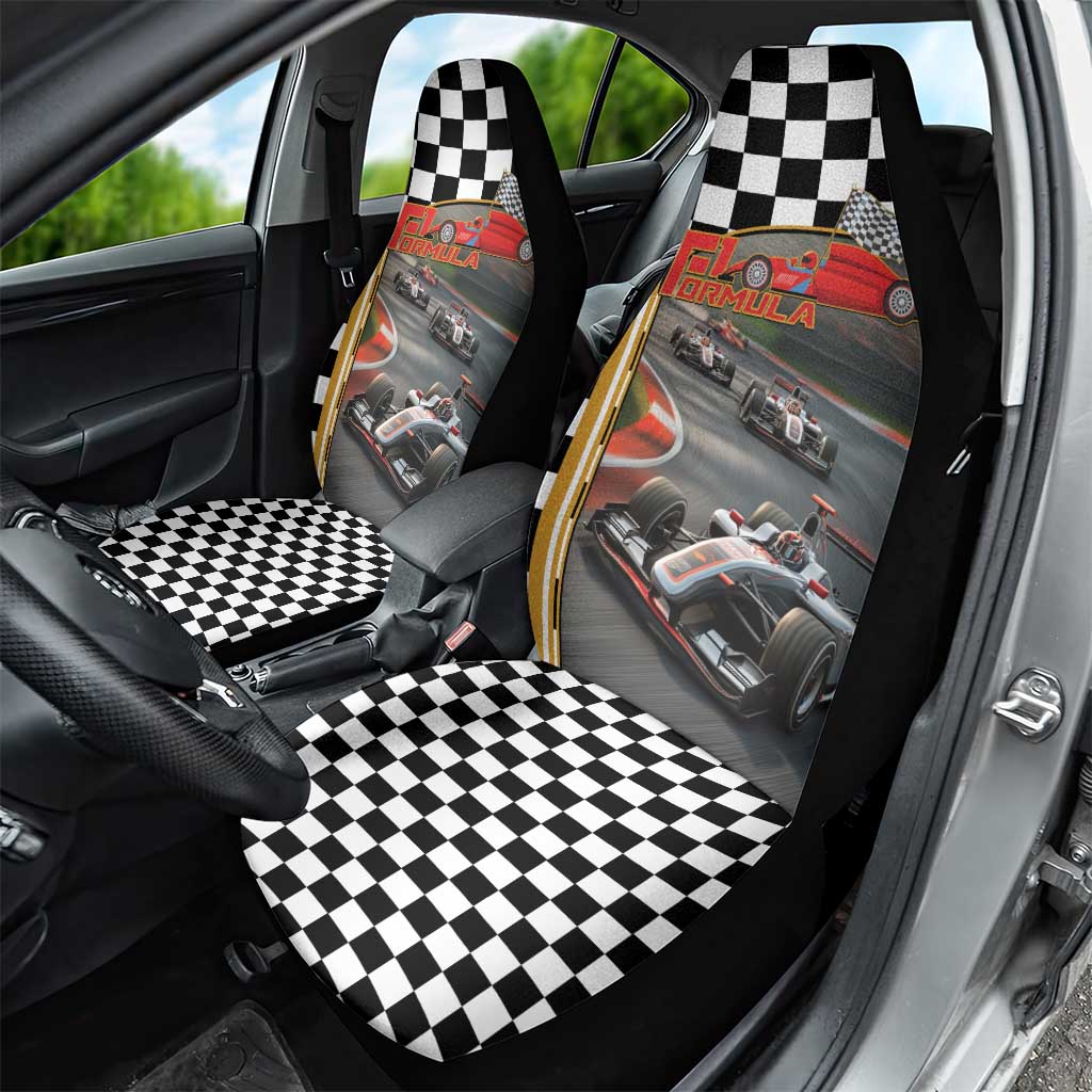 Racing Car 2025 Car Seat Cover Born To Speed