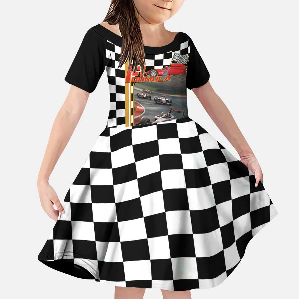 Racing Car 2025 Family Matching Puletasi and Hawaiian Shirt Born To Speed