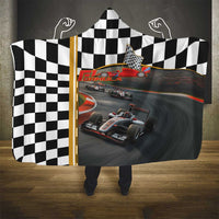Racing Car 2025 Hooded Blanket Born To Speed