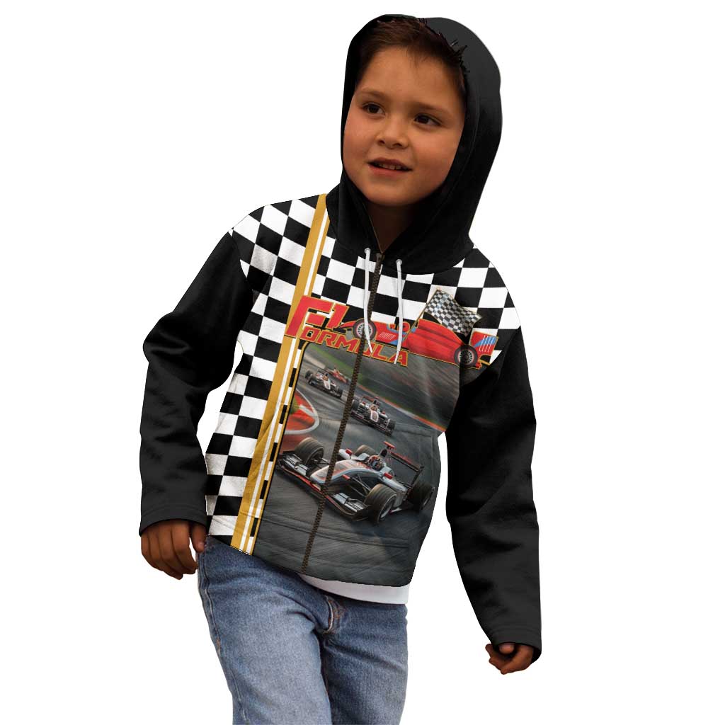 Racing Car 2025 Kid Hoodie Born To Speed