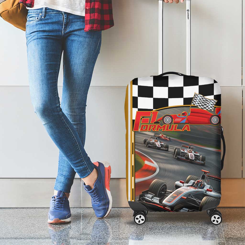 Racing Car 2025 Luggage Cover Born To Speed