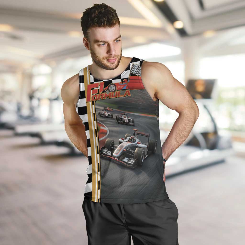 Racing Car 2025 Men Tank Top Born To Speed