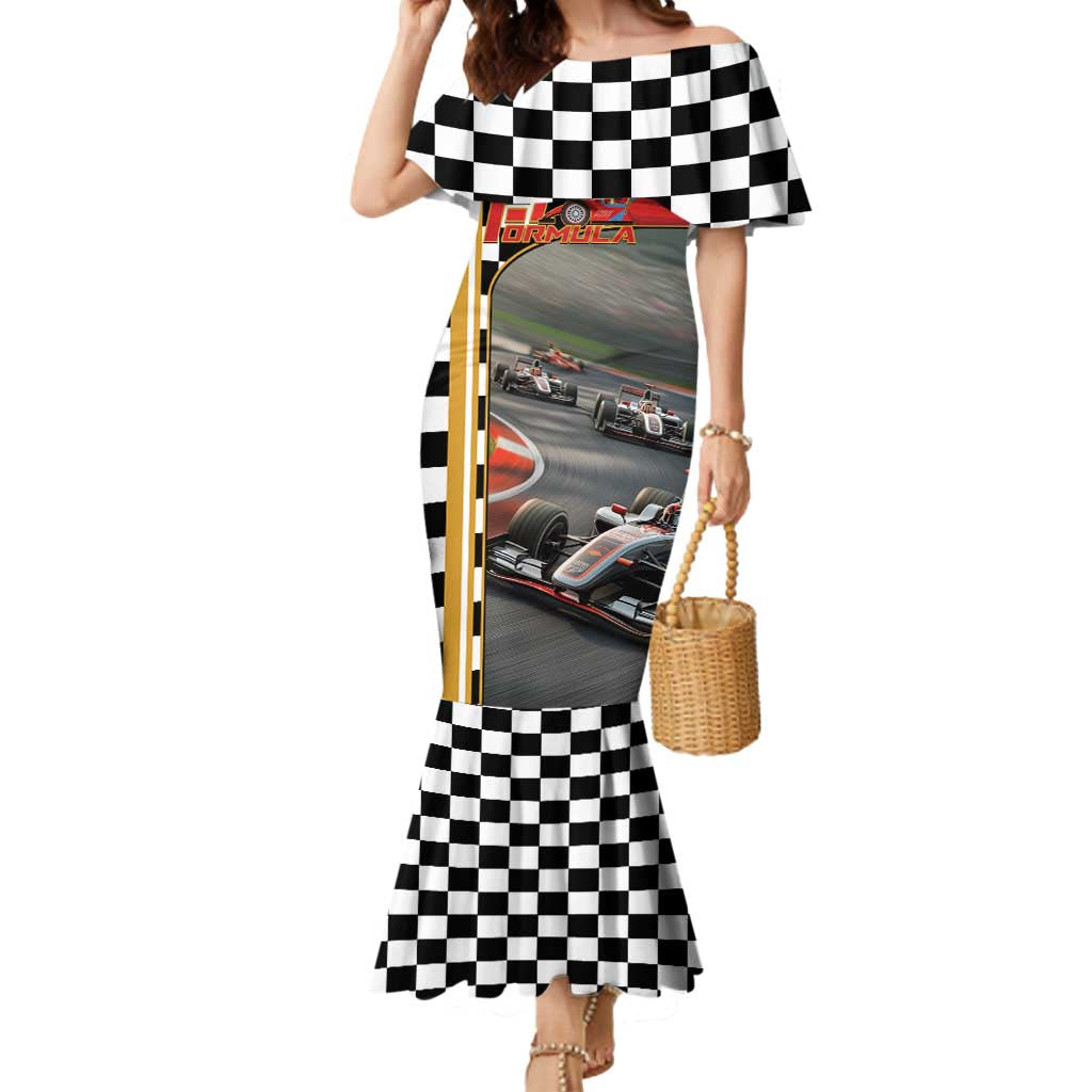 Racing Car 2025 Mermaid Dress Born To Speed